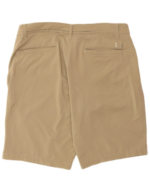 Under Armour Herre Heat Gear Casual Shorts W36 Large Brown