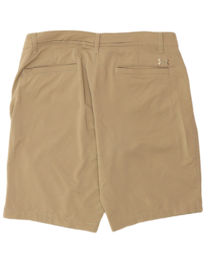 Under Armour Herre Heat Gear Casual Shorts W36 Large Brown