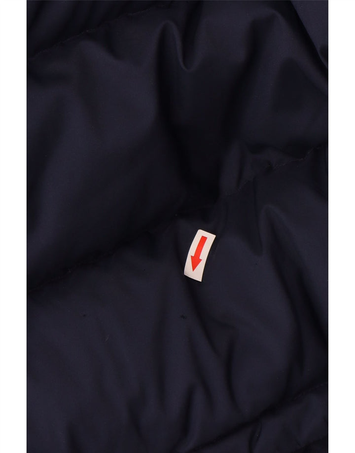 Fila Polstret Herrejakke UK 44 2XL Navy Blue Colourblock Polyester