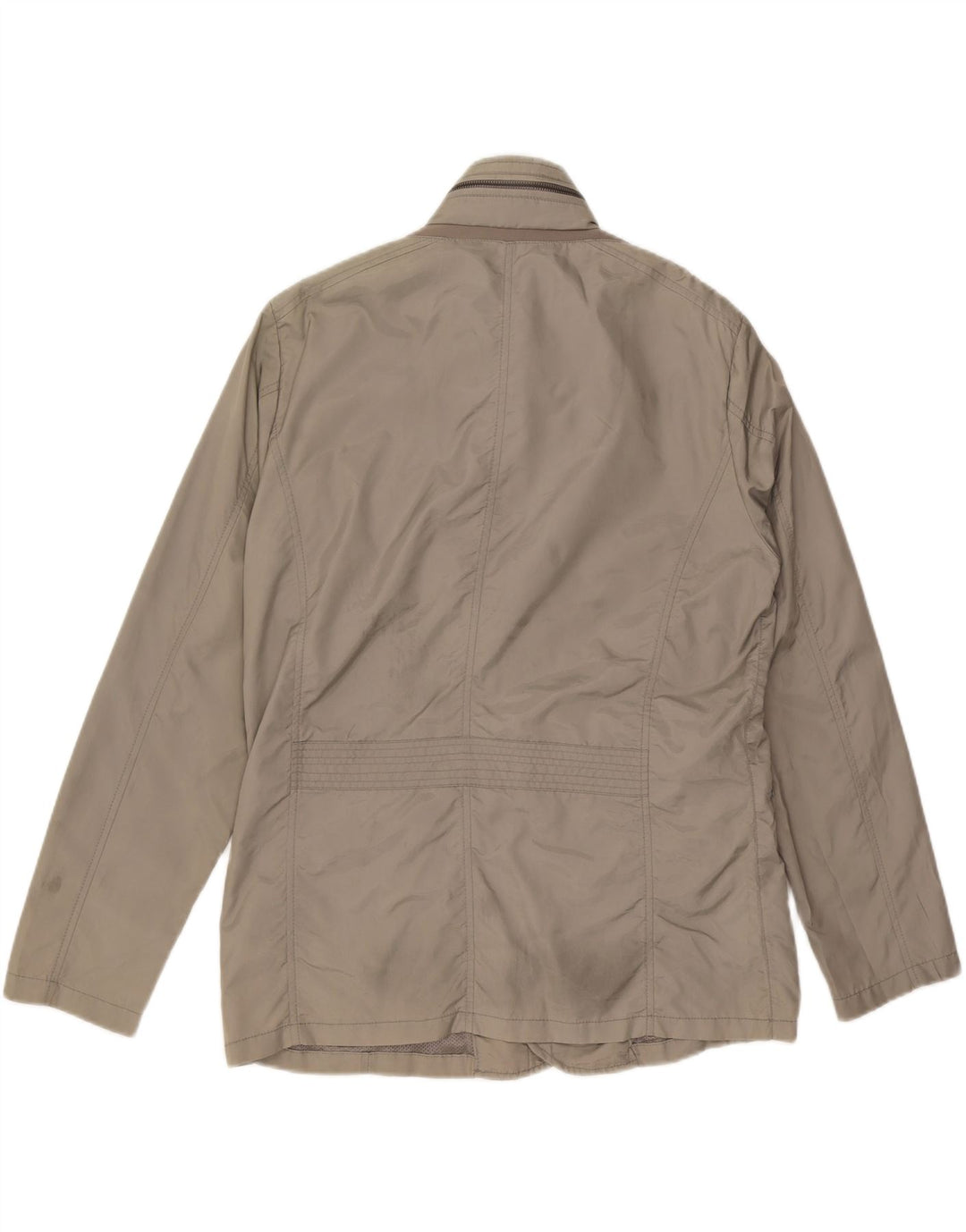 Geox Herre Hooded Utility Jacket UK 42 XL Grå Polyamid