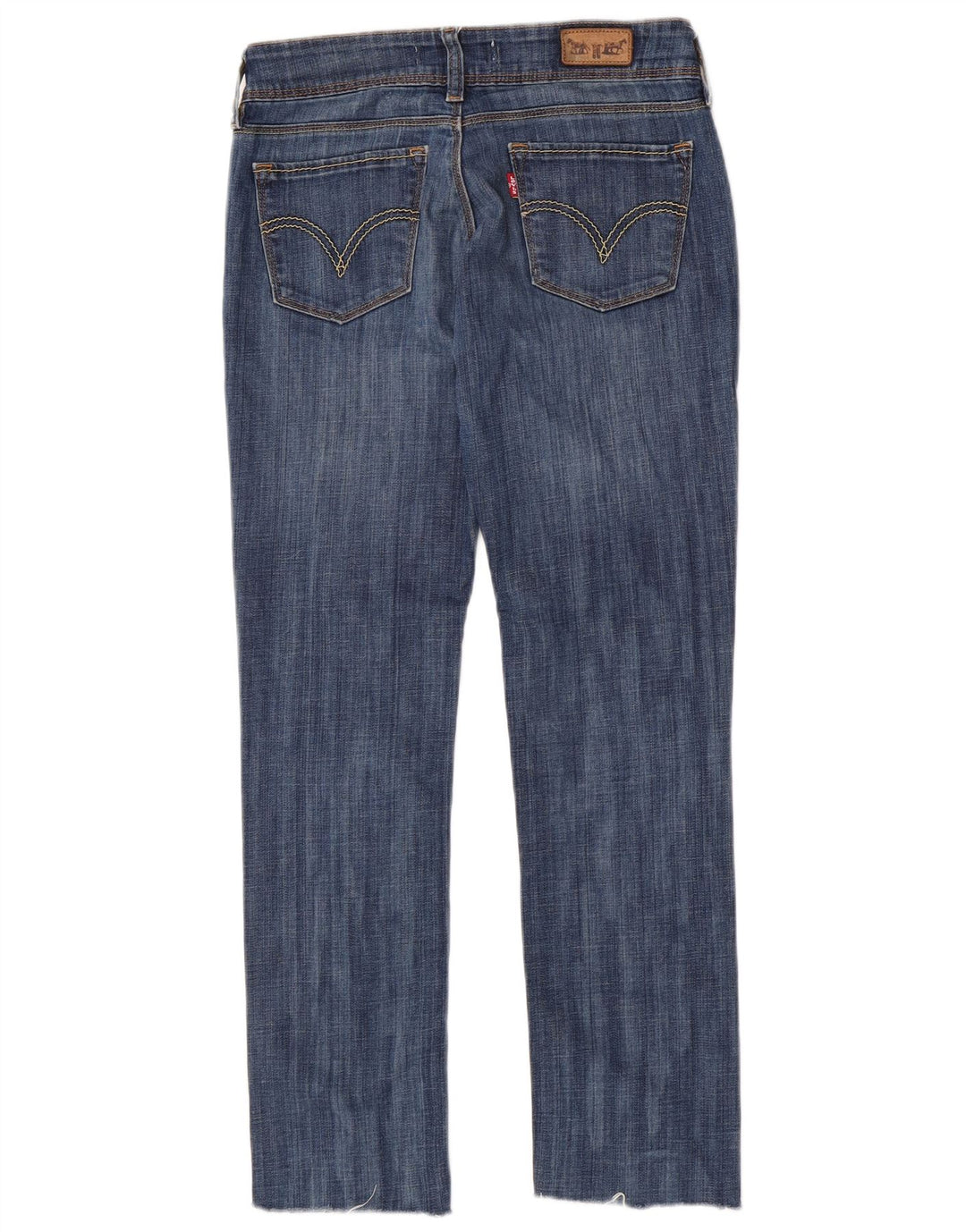 Levi's Dame 571 Slim Jeans W30 L28 Blå Bomuld