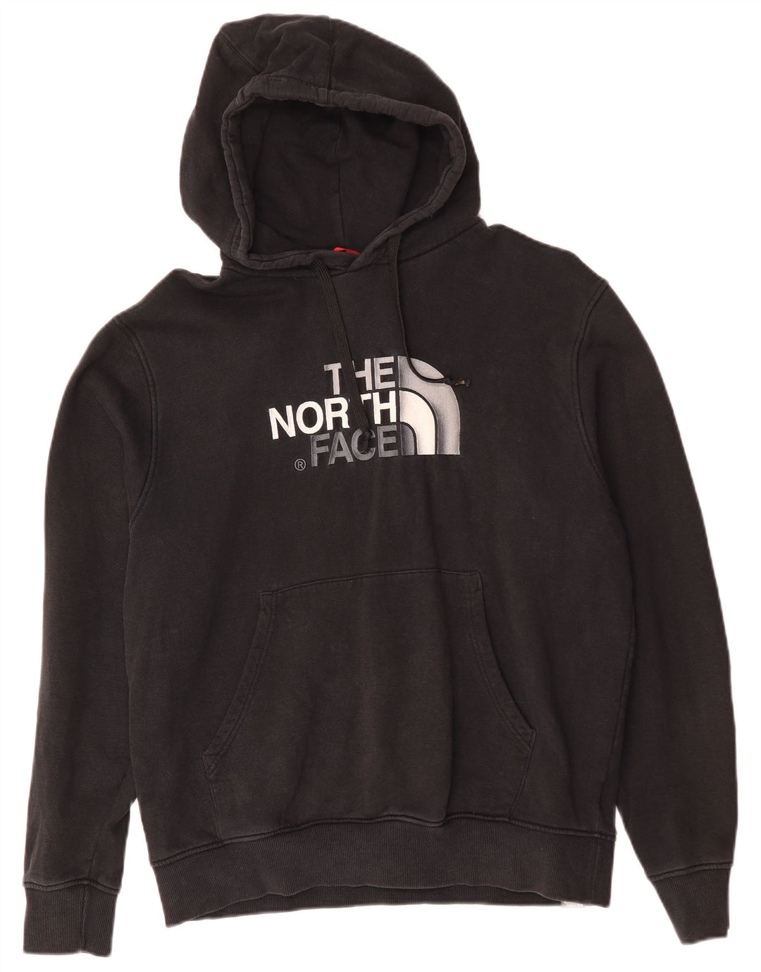 The North Face Herre Grafisk Hoodie Jumper Stor Sort Bomuld
