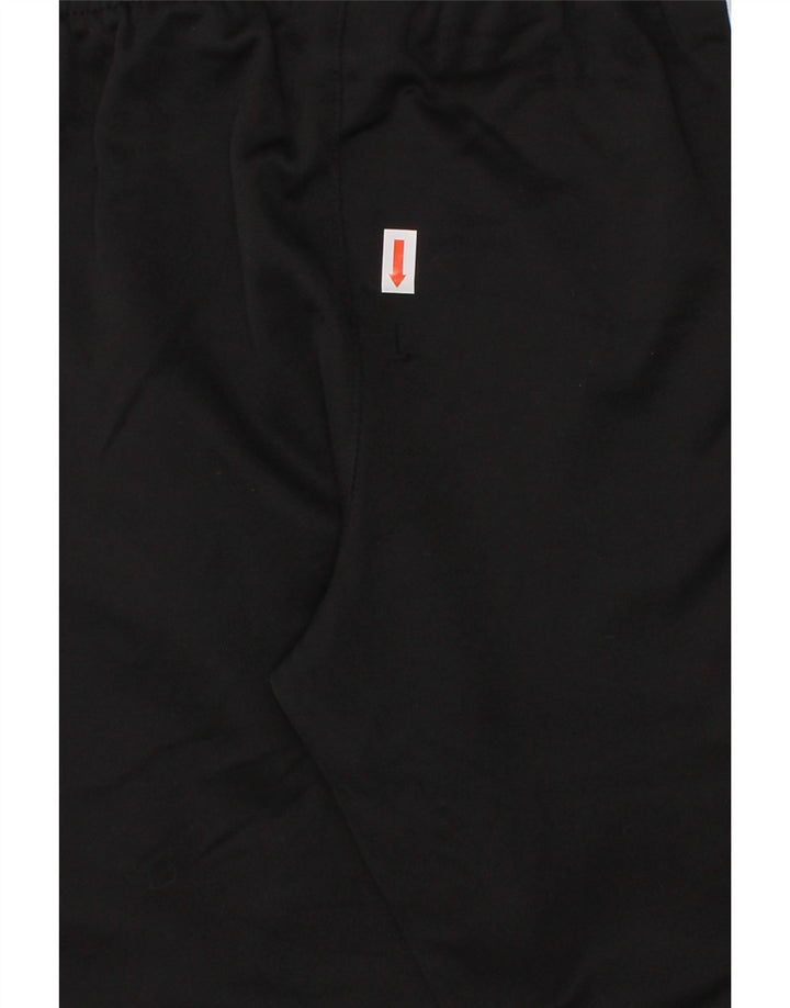 ADIDAS Boys Tracksuit Trousers 5-6 Years Black Polyester Vintage Adidas and Second-Hand Adidas from Messina Hembry 