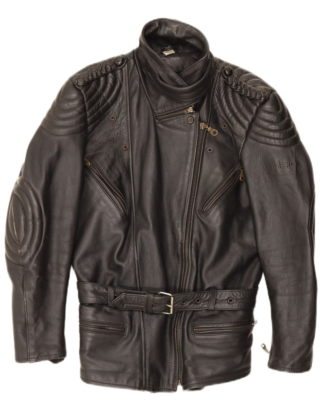 Heros By Held Dame Motorcykel Biker Jacket EU 38 Medium Sort