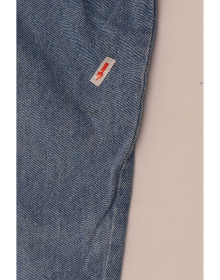 POP 84 Dame 2-knaps Denim Blazer Jacket UK 10 Small Blue