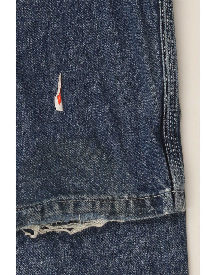 Superdry Herre Cargo Straight Jeans W31 L32 Blå Bomuld
