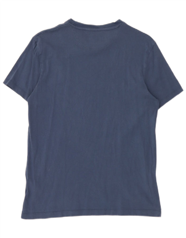 Timberland Herre Slim Fit T-Shirt Top Medium Marineblå Bomuld