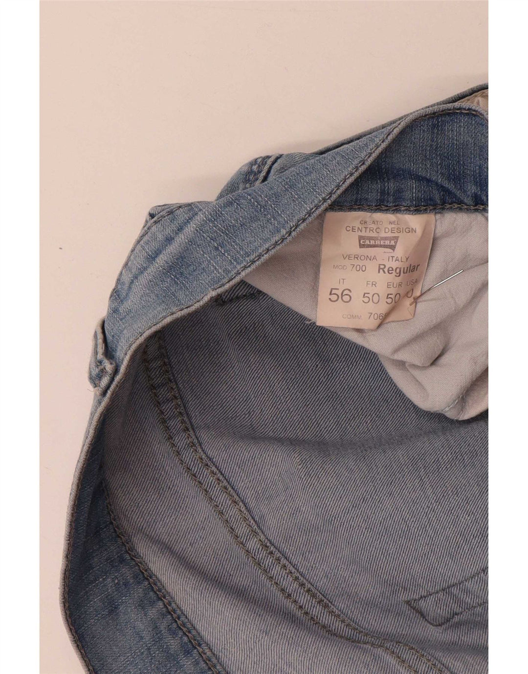 Carrera Straight Jeans til mænd W40 L34 blå bomuld