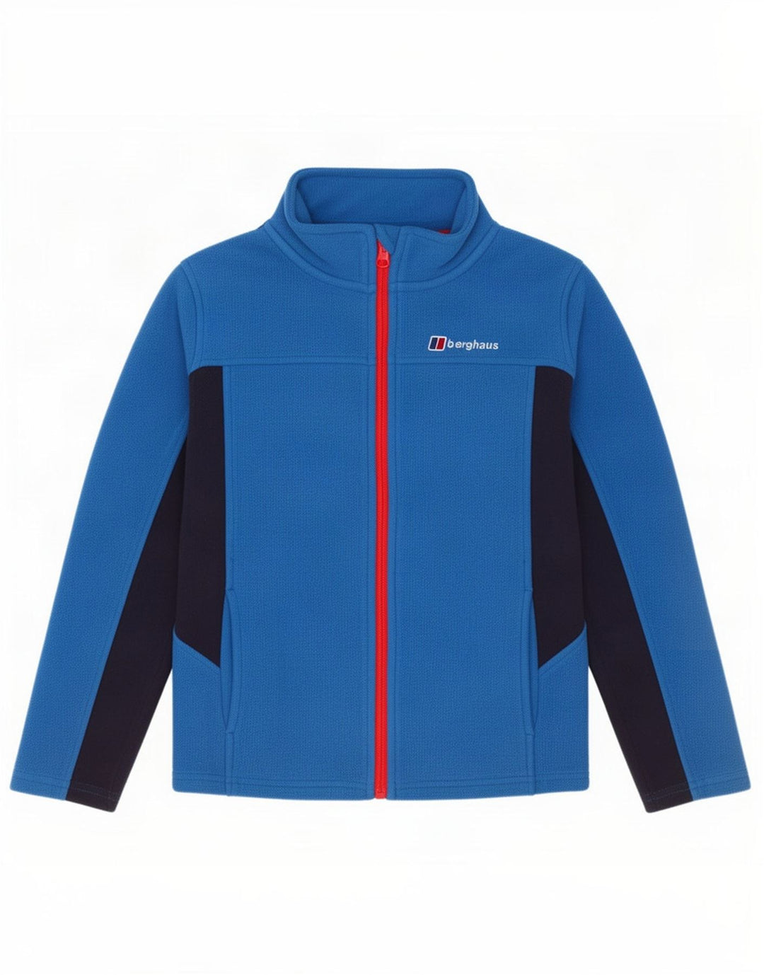 Berghaus Boys Fleecejakke 9-10 år Blå Colourblock Polyester