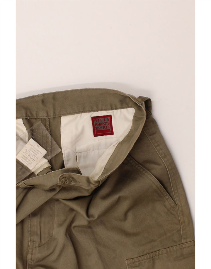 RIFLE Mens Cargo Shorts W30 Medium Beige Cotton Vintage Rifle and Second-Hand Rifle from Messina Hembry 