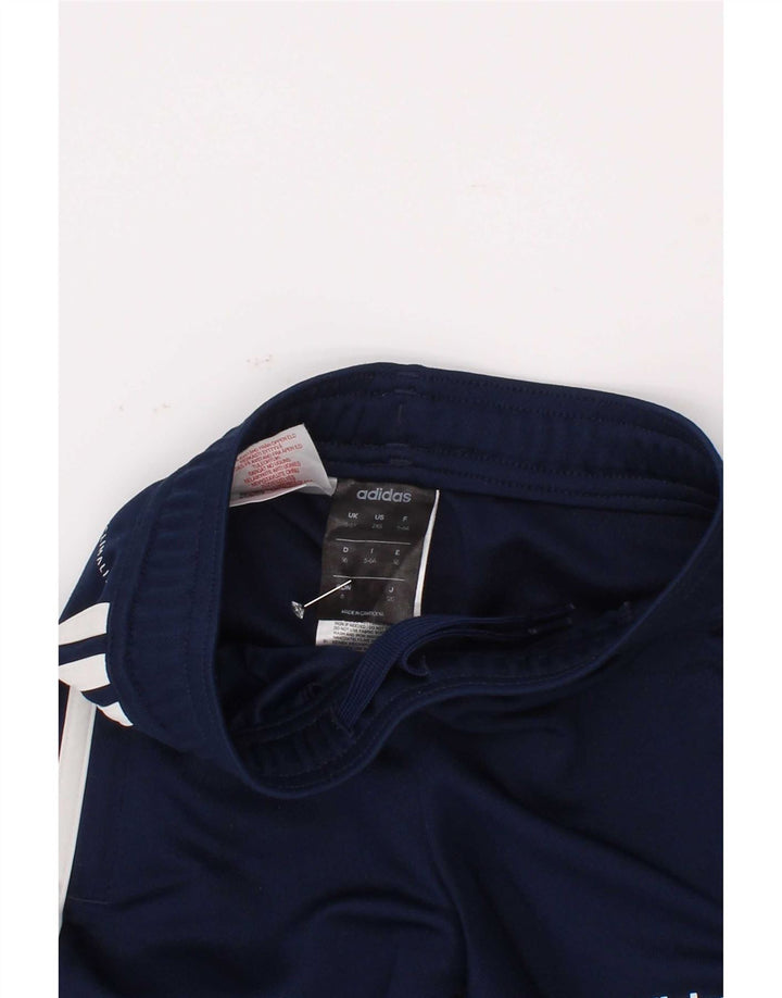 Adidas Boys Climalite træningsdragt bukser 5-6 år marineblå polyester
