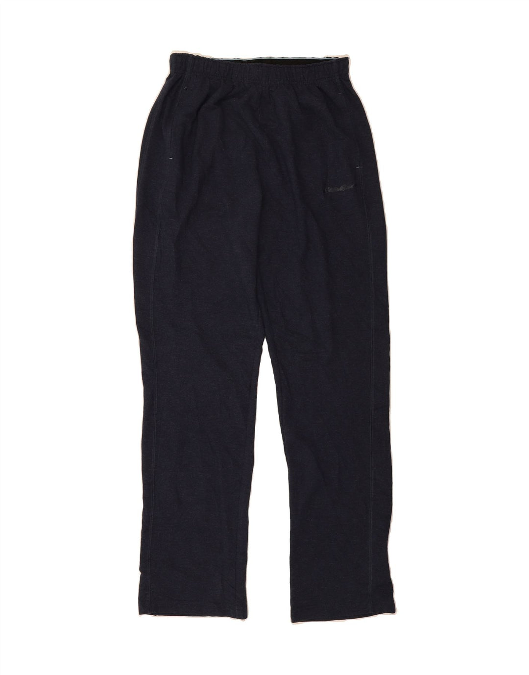 EDDIE BAUER Mens Tracksuit Trousers Medium  Navy Blue Rayon Vintage Eddie Bauer and Second-Hand Eddie Bauer from Messina Hembry 