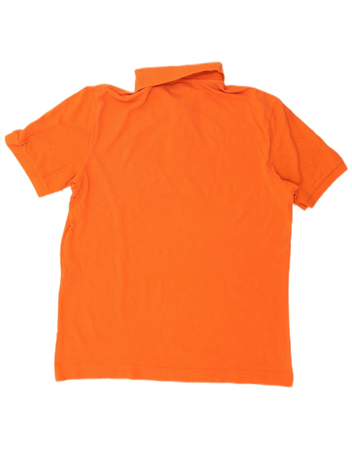 Kappa Herre Polo Shirt Large Orange