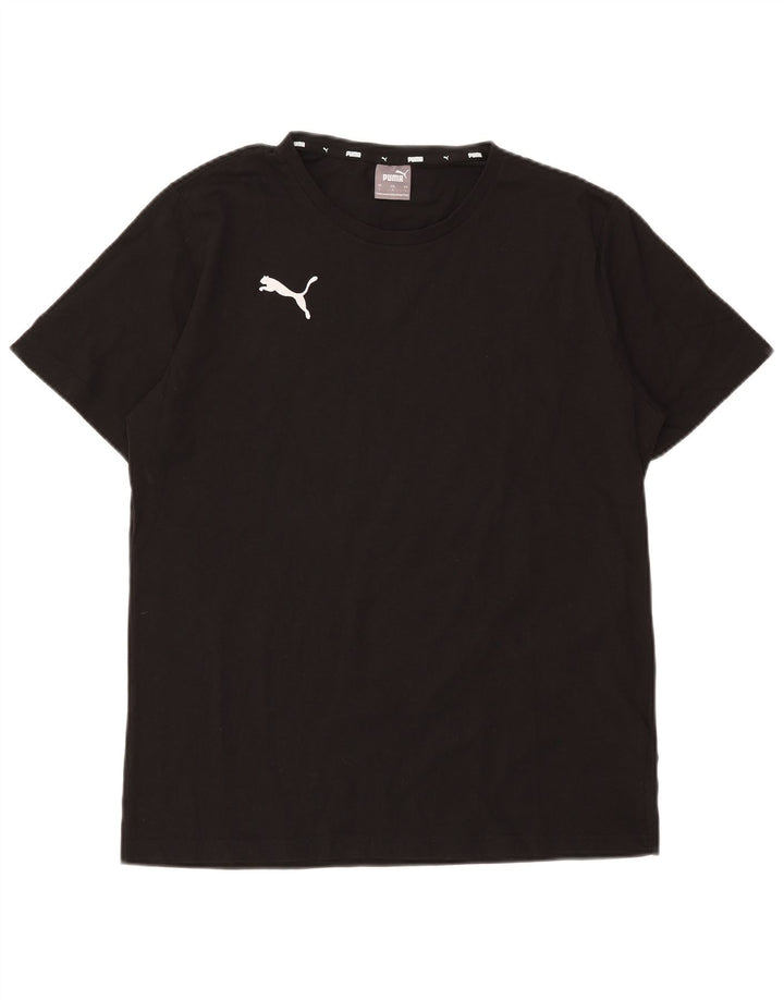 Puma Herre T-Shirt Top Stor Sort Bomuld