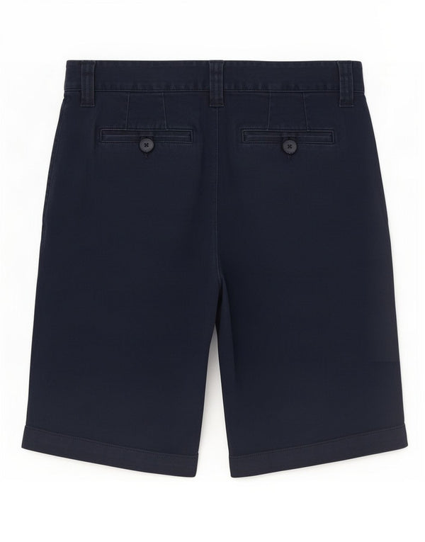 Crew Clothing Womens Casual Shorts UK 10 Small W30 Navy Blue Cotton
