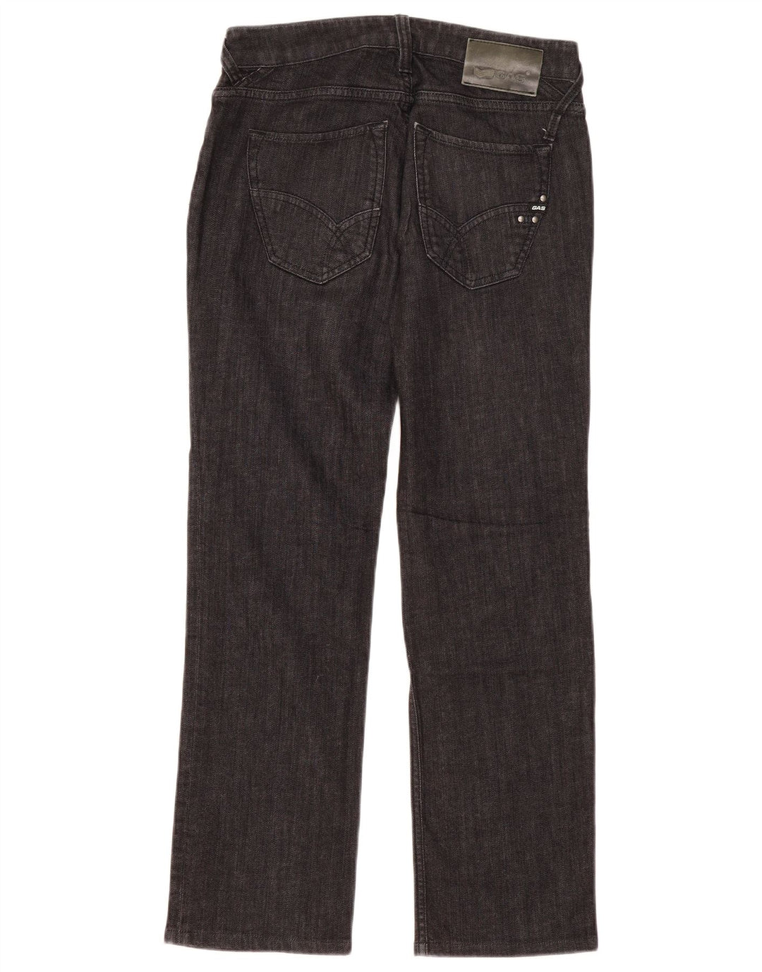 Gas Straight Jeans til kvinder W30 L30 Grå Bomuld