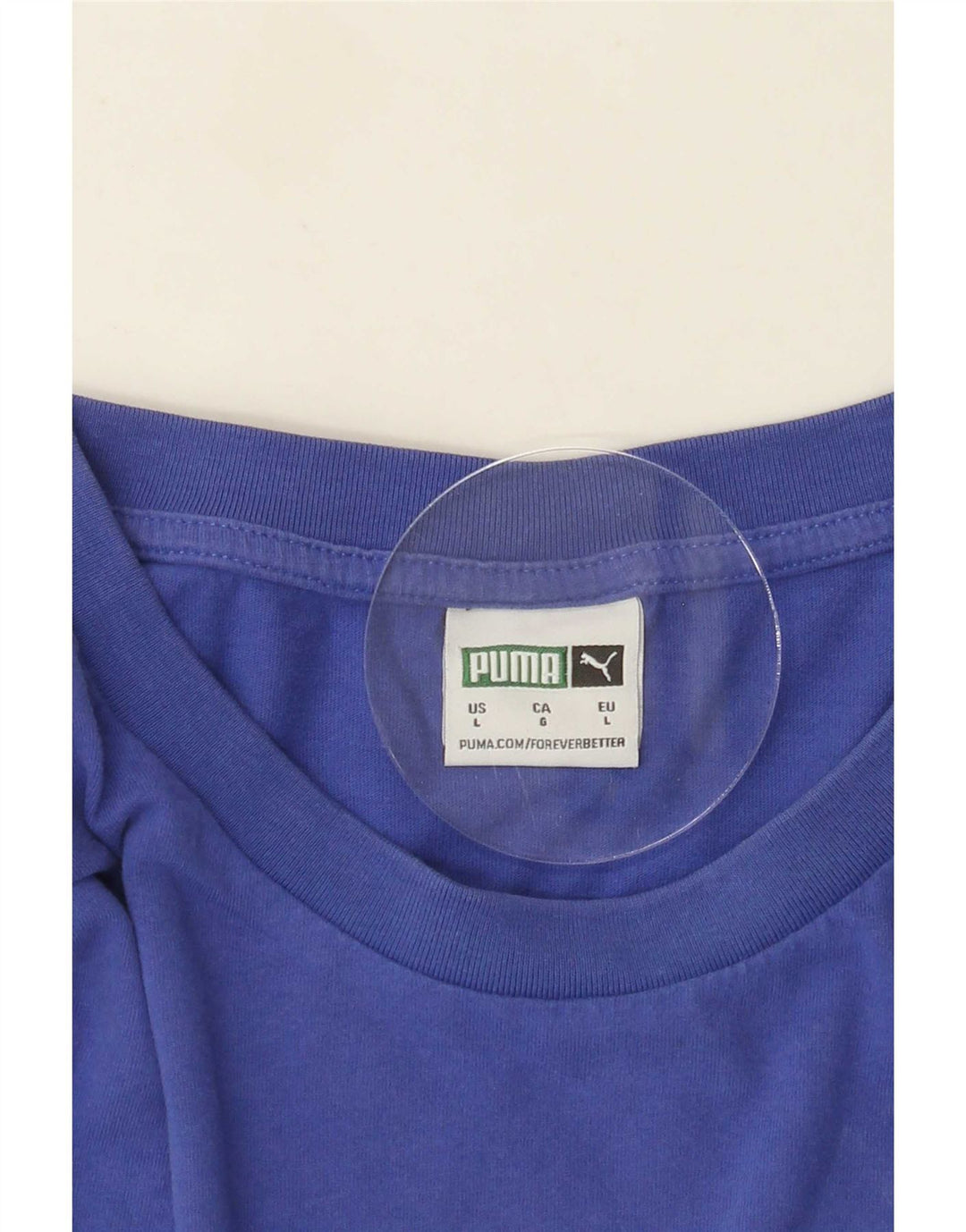 Puma Herre T-Shirt Top Stor Blå