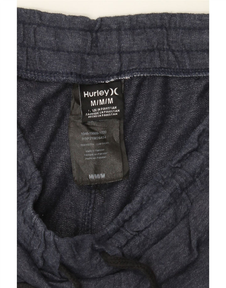 HURLEY Mens Sport Shorts Medium  Navy Blue Cotton Vintage Hurley and Second-Hand Hurley from Messina Hembry 