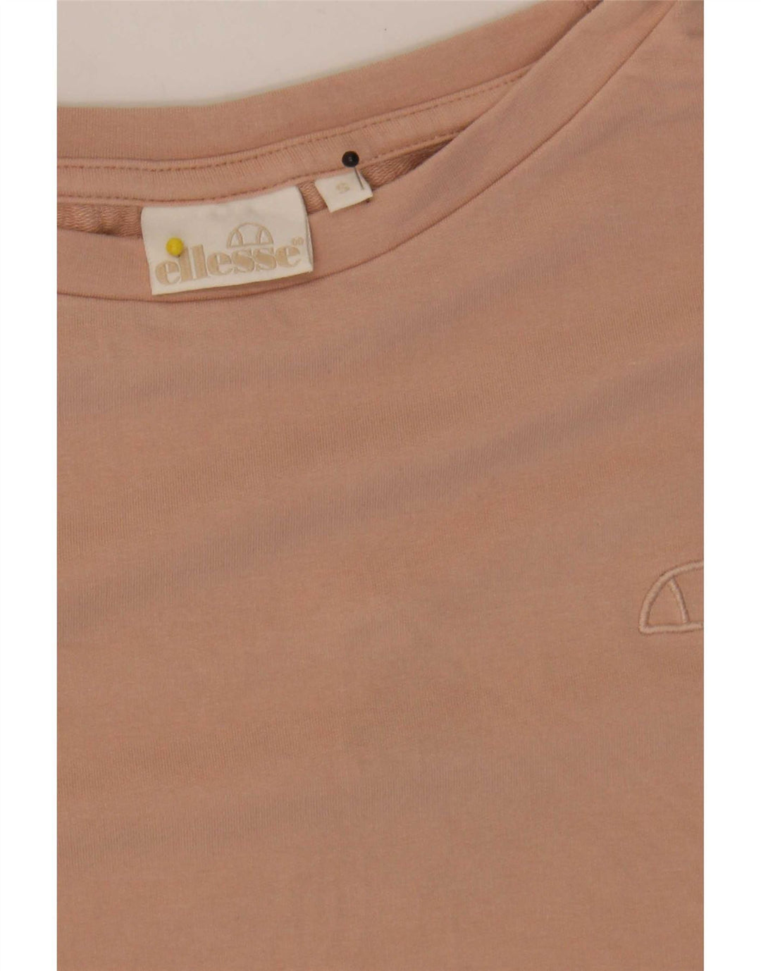 Ellesse Dame 3/4 Ærmet Oversized Sweatshirt Jumper UK 10 Small Pink