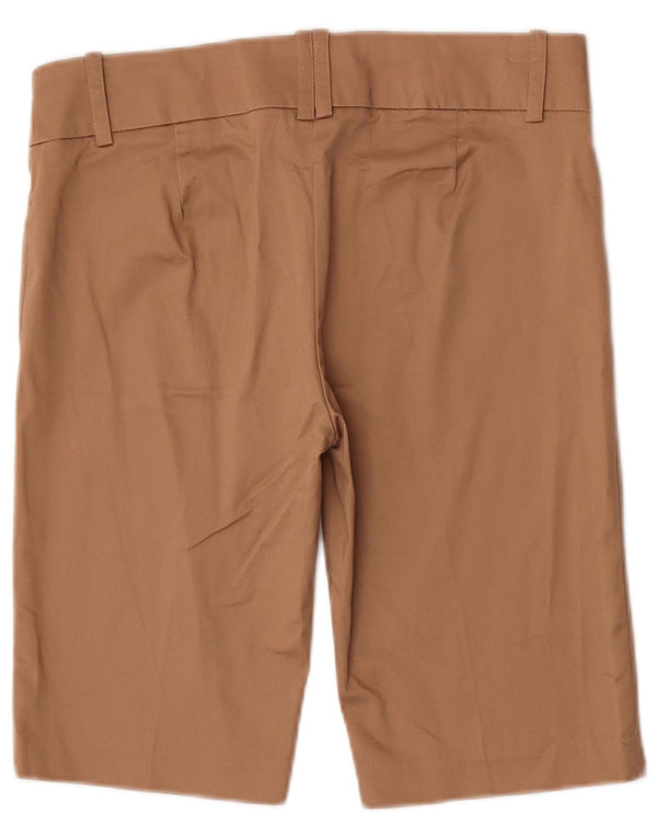 Zara Casual Shorts til kvinder EU 40 Medium W30 Brun Bomuld