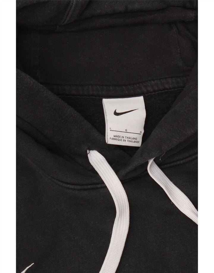 Nike Herre Loose Fit Hoodie Jumper Large Sort
