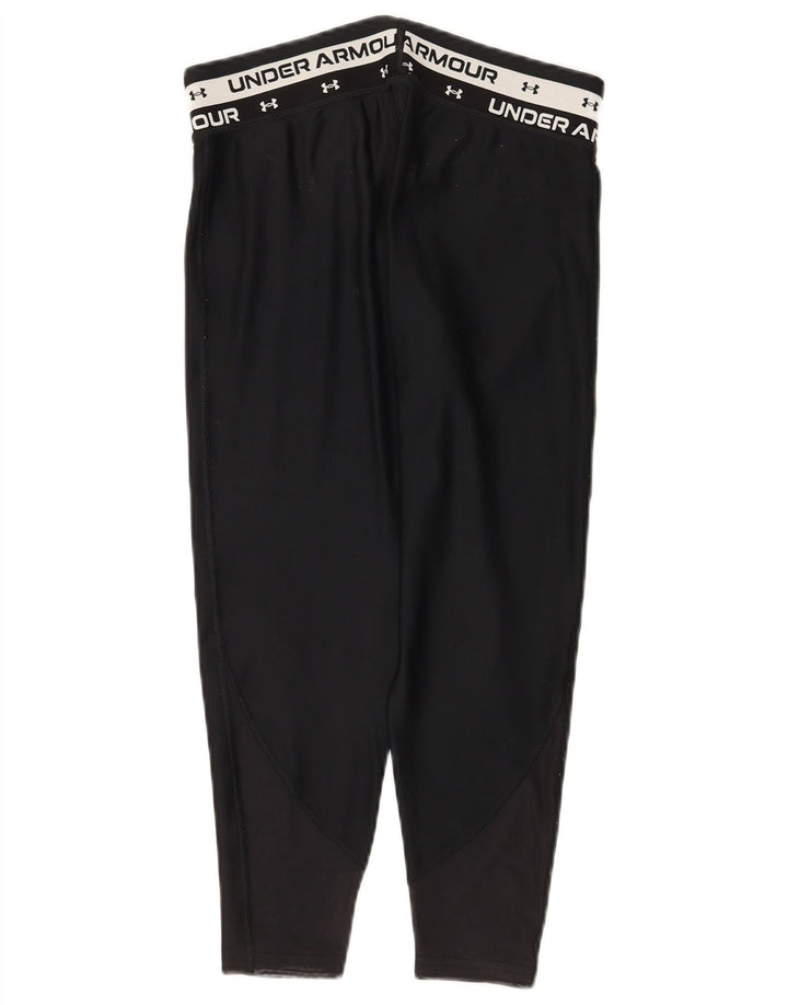 Under Armour piger grafiske leggings 11-12 år stor sort polyester