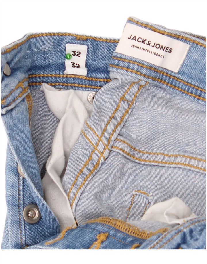 Jack & Jones Dame Slim Jeans W32 L32 Blå Bomuld