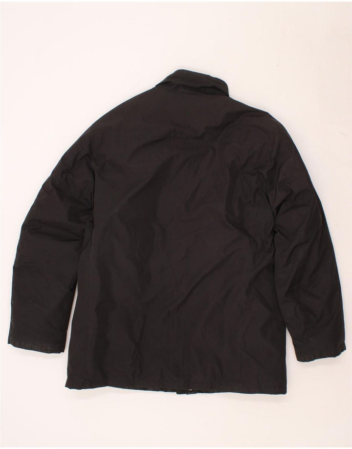 ADIDAS Mens Padded Jacket UK 40/42 Medium Black Polyester Vintage Adidas and Second-Hand Adidas from Messina Hembry 