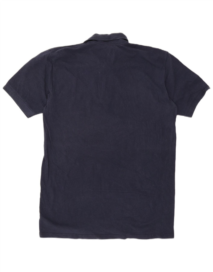 REEBOK Herre Polo Shirt Large Navy Blue