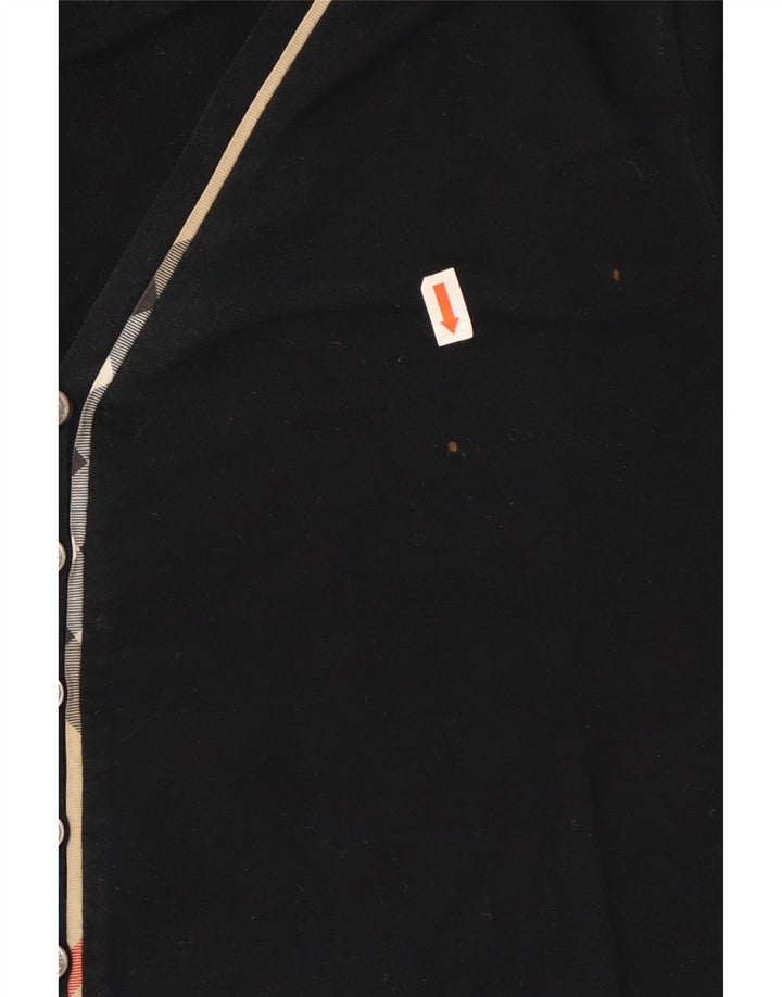 Burberry Dame Top 3/4 ærme UK 14 Large Sort