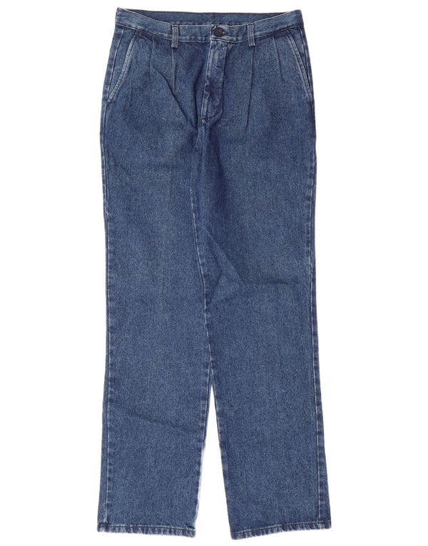 RIFLE Straight Jeans til mænd W34 L34 Blå Bomuld