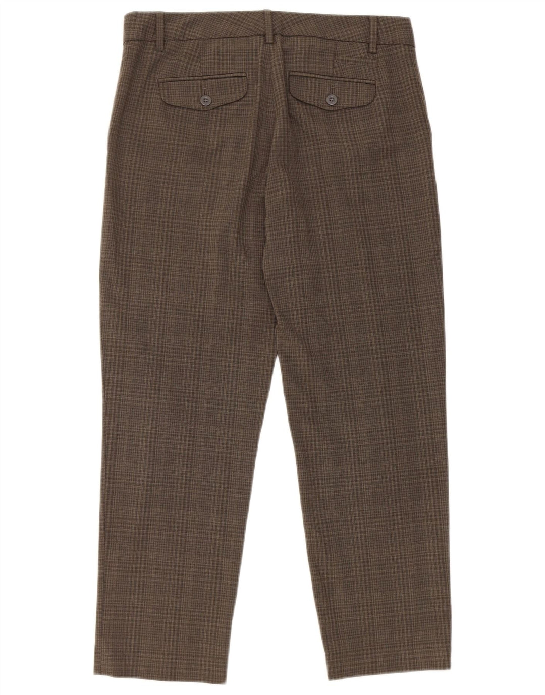 Gap lige jakkesæt til kvinder, bukser UK 8 Small W30 L27 Grå ternet polyester