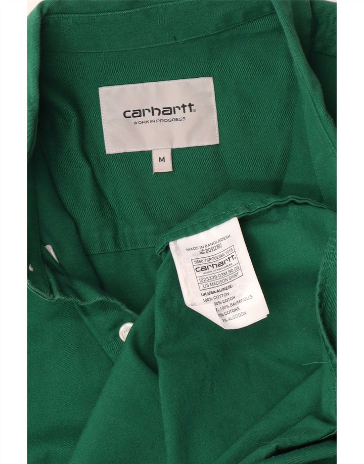 Carhartt Herre Regular Fit skjorte Medium Grøn bomuld