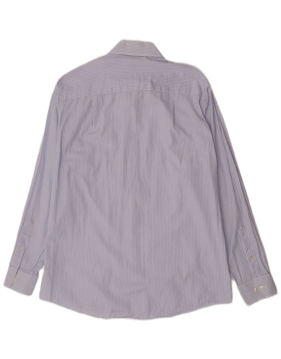 Calvin Klein Herreskjorte Størrelse 15 1/2 Medium Blå Stribet Bomuld