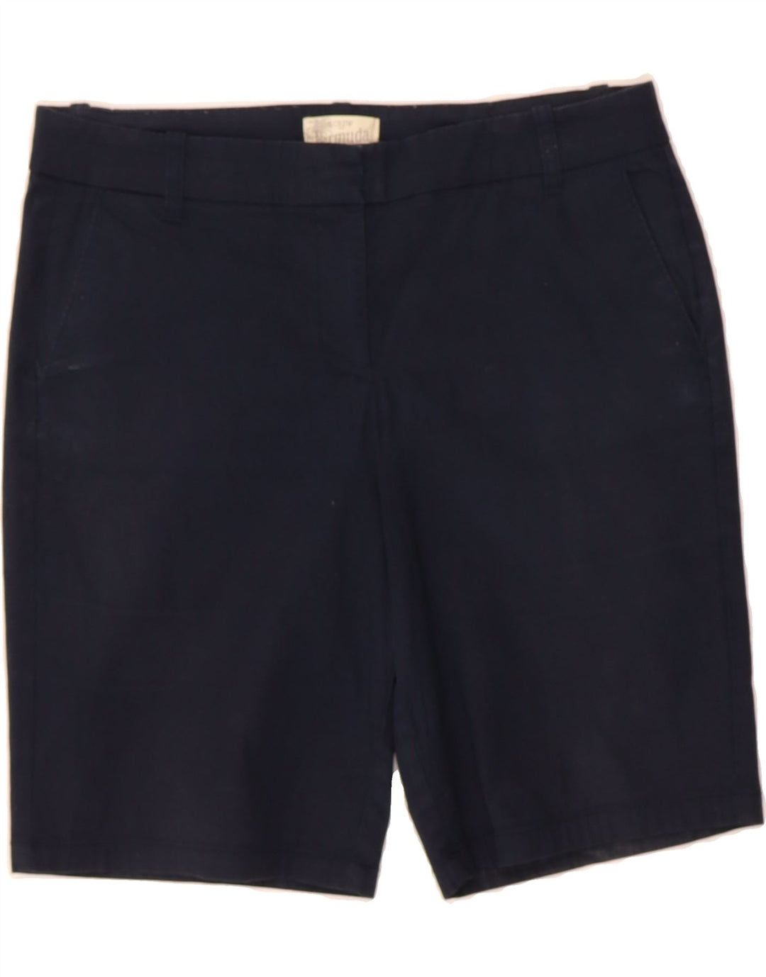J. CREW Womens Chino Shorts US 8 Medium W32  Navy Blue Cotton Vintage J. Crew and Second-Hand J. Crew from Messina Hembry 