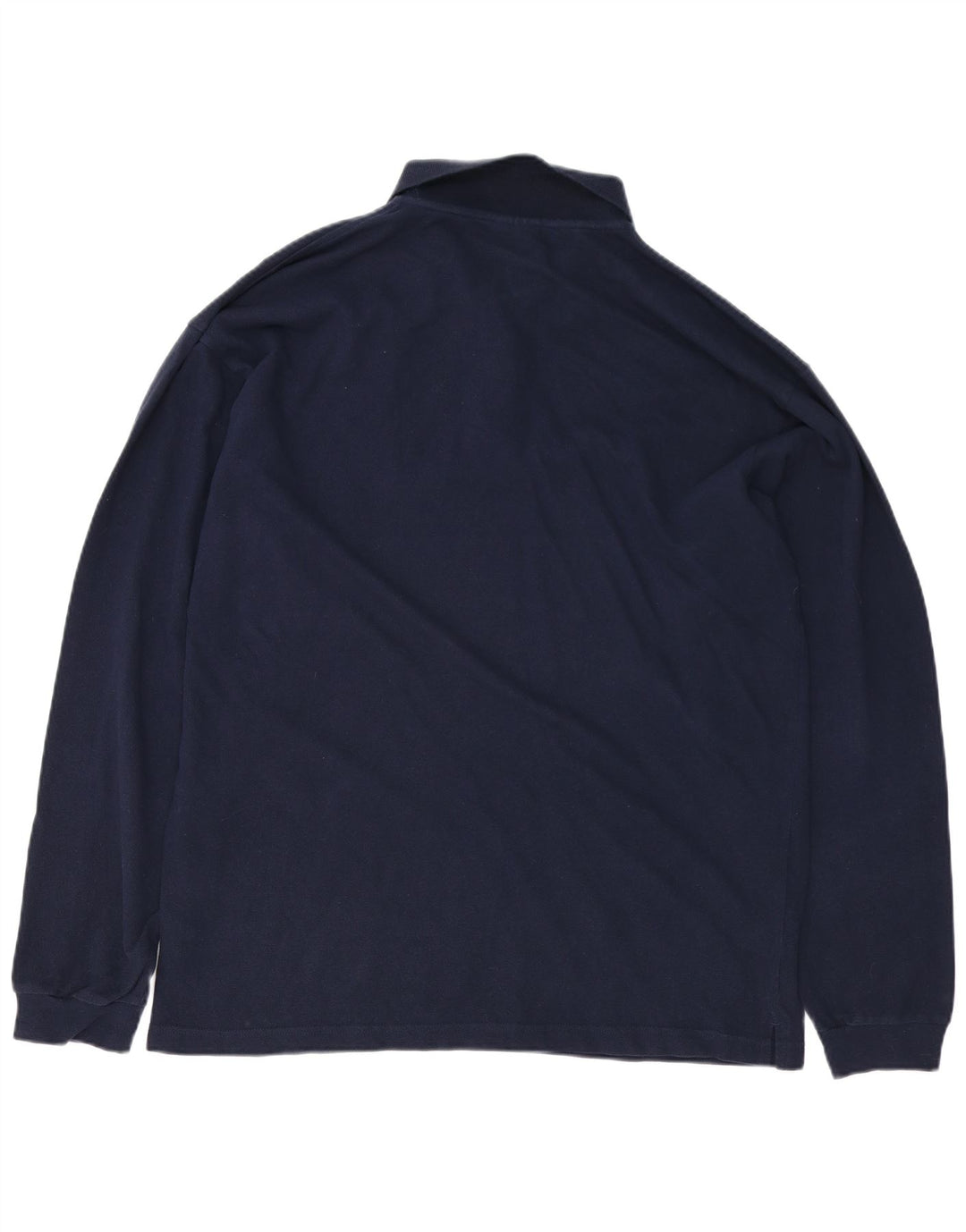 CHAMPION Langærmet poloskjorte til mænd 2XL marineblå bomuld