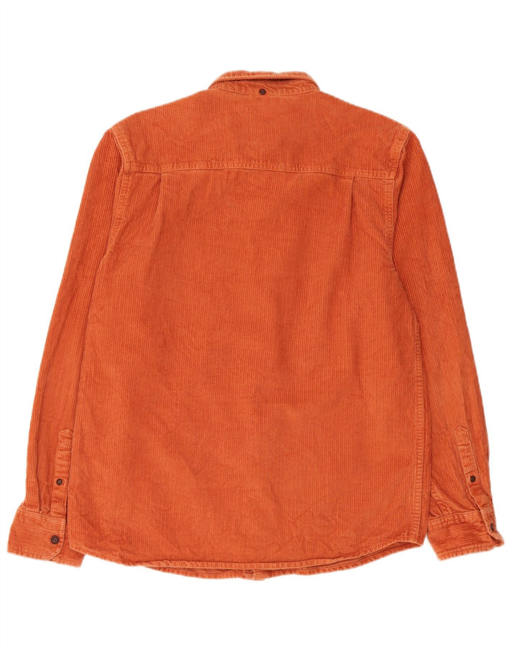 Element Herre Corduroy skjorte Lille orange bomuld