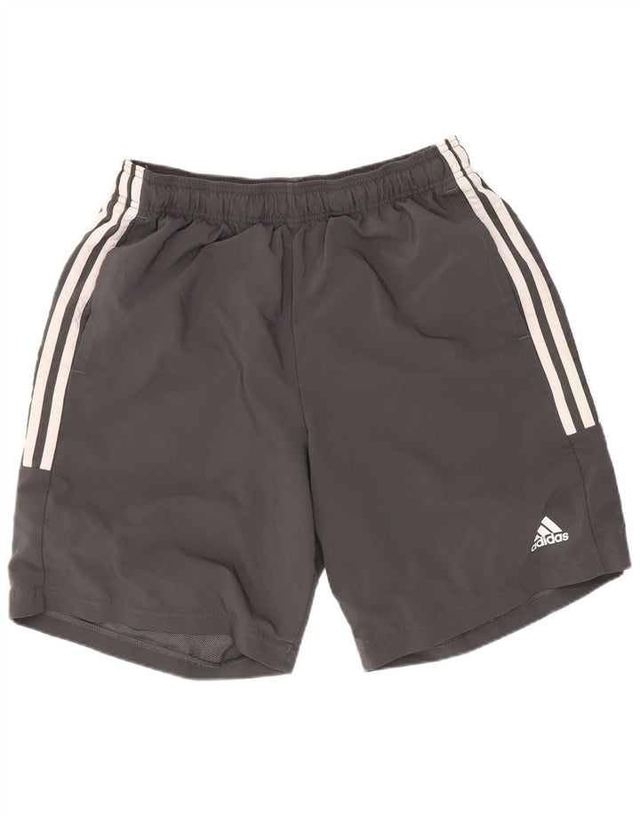 Adidas Sportsshorts til mænd mellemgrå polyester