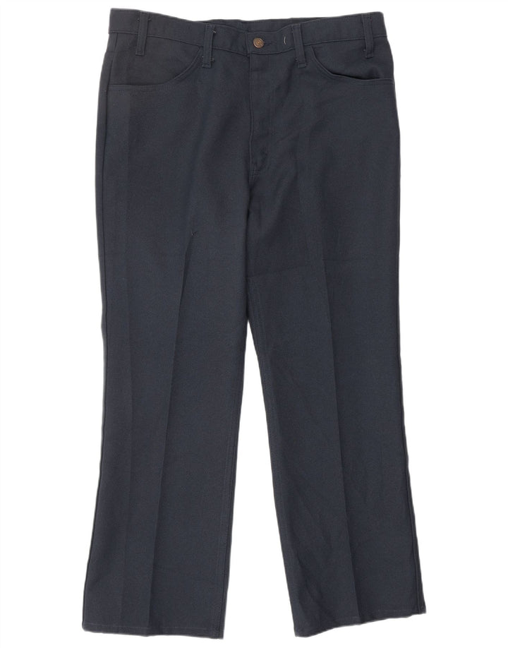LEVI'S Straight Casual Bukser til mænd W36 L30 Marineblå polyester