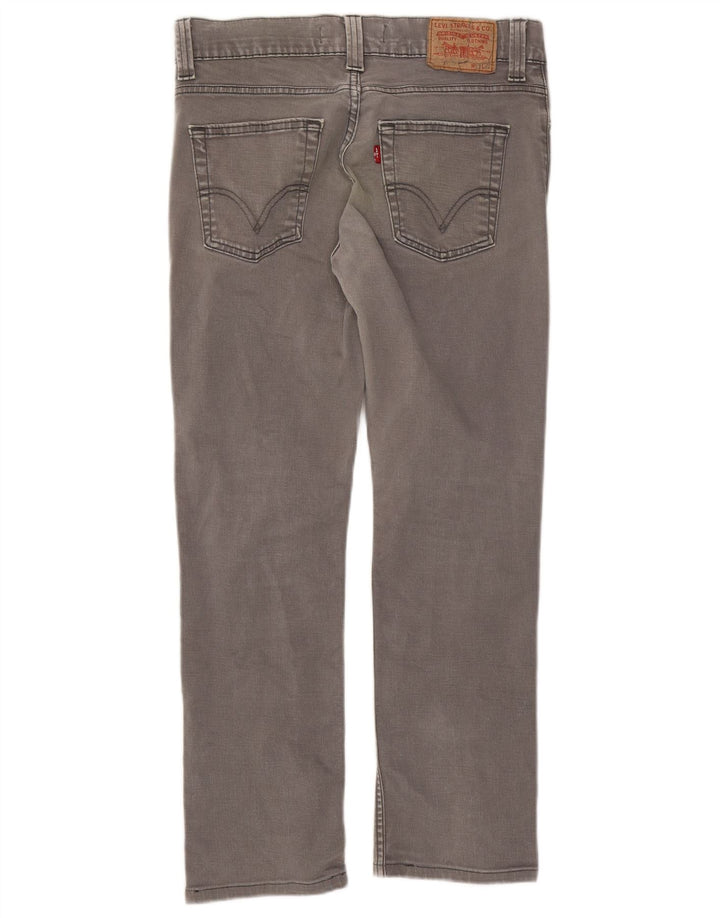 Levi's Dame 511 Slim Jeans W32 L28 Grå Bomuld