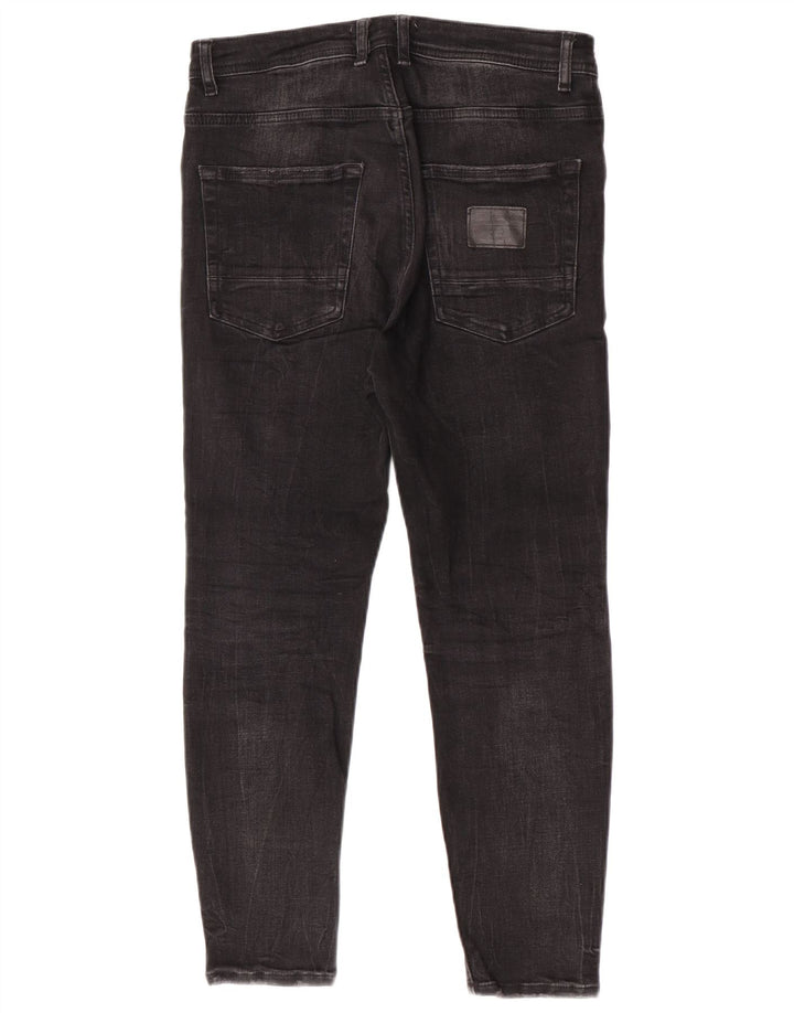 Zara Womens Crop Skinny Jeans EU 40 Medium W31 L25 Grå