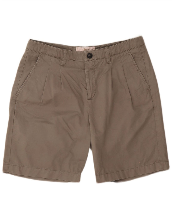 Marlboro Classics Womens Pegged Chino Shorts IT 42 Medium W34 Grå