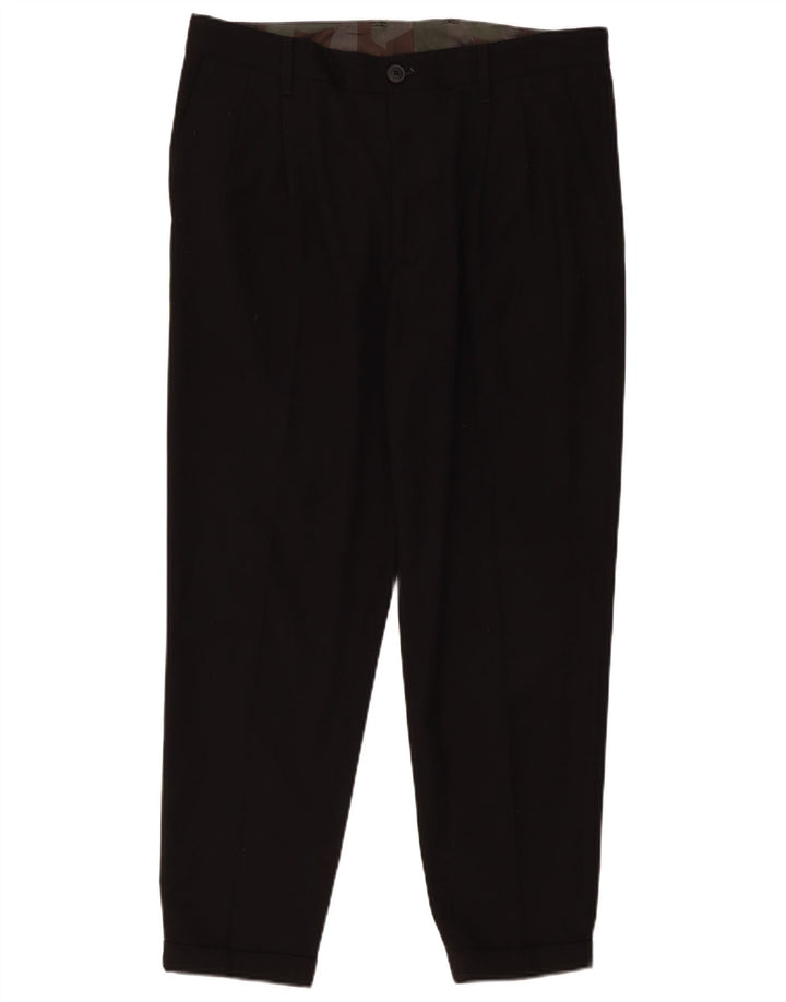 Armani Exchange Herre Pegged Chino Bukser W34 L28 Sort Polyester