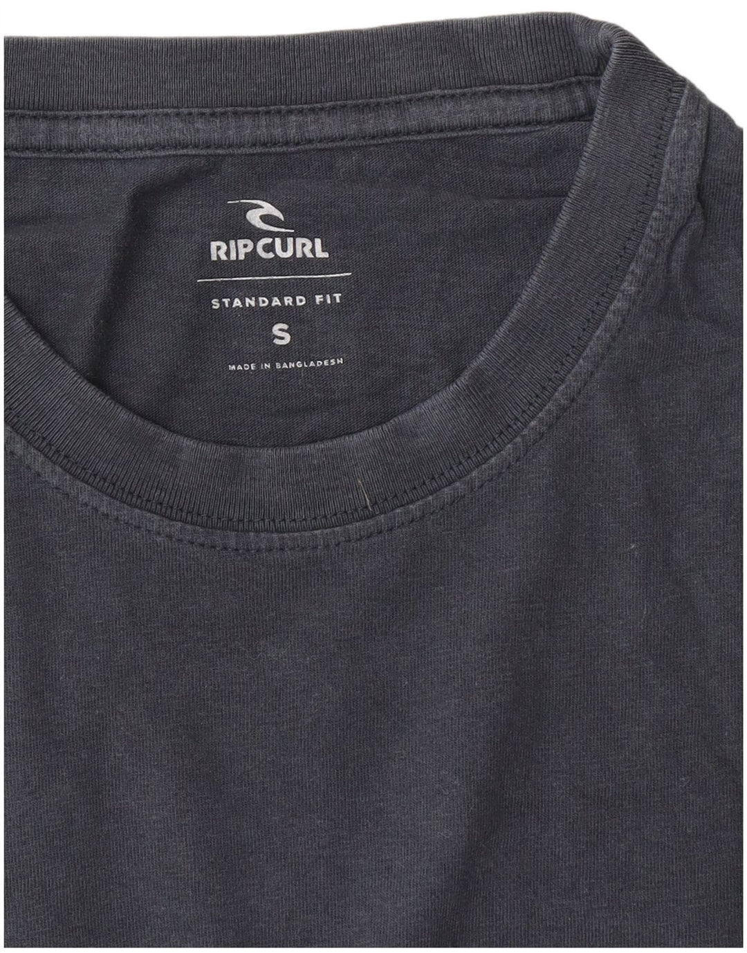 Rip Curl Herre Standard Fit Grafisk T-Shirt Top Lille Navy Blue Beach