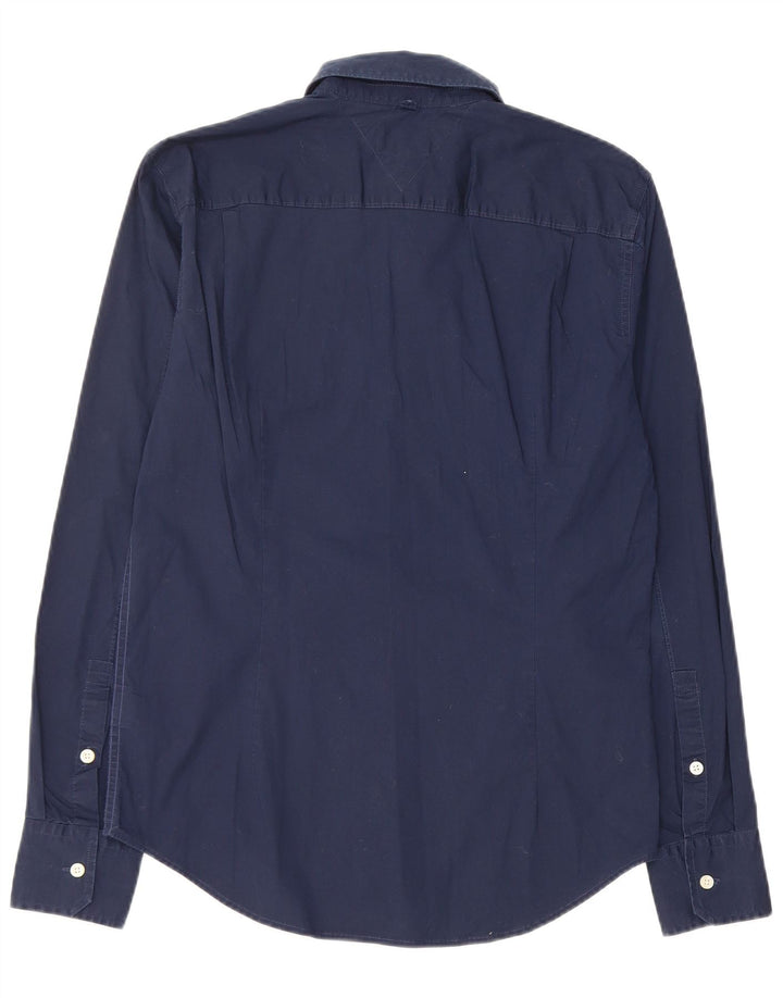 TOMMY HILFIGER Herreskjorte Medium Navyblå Bomuld