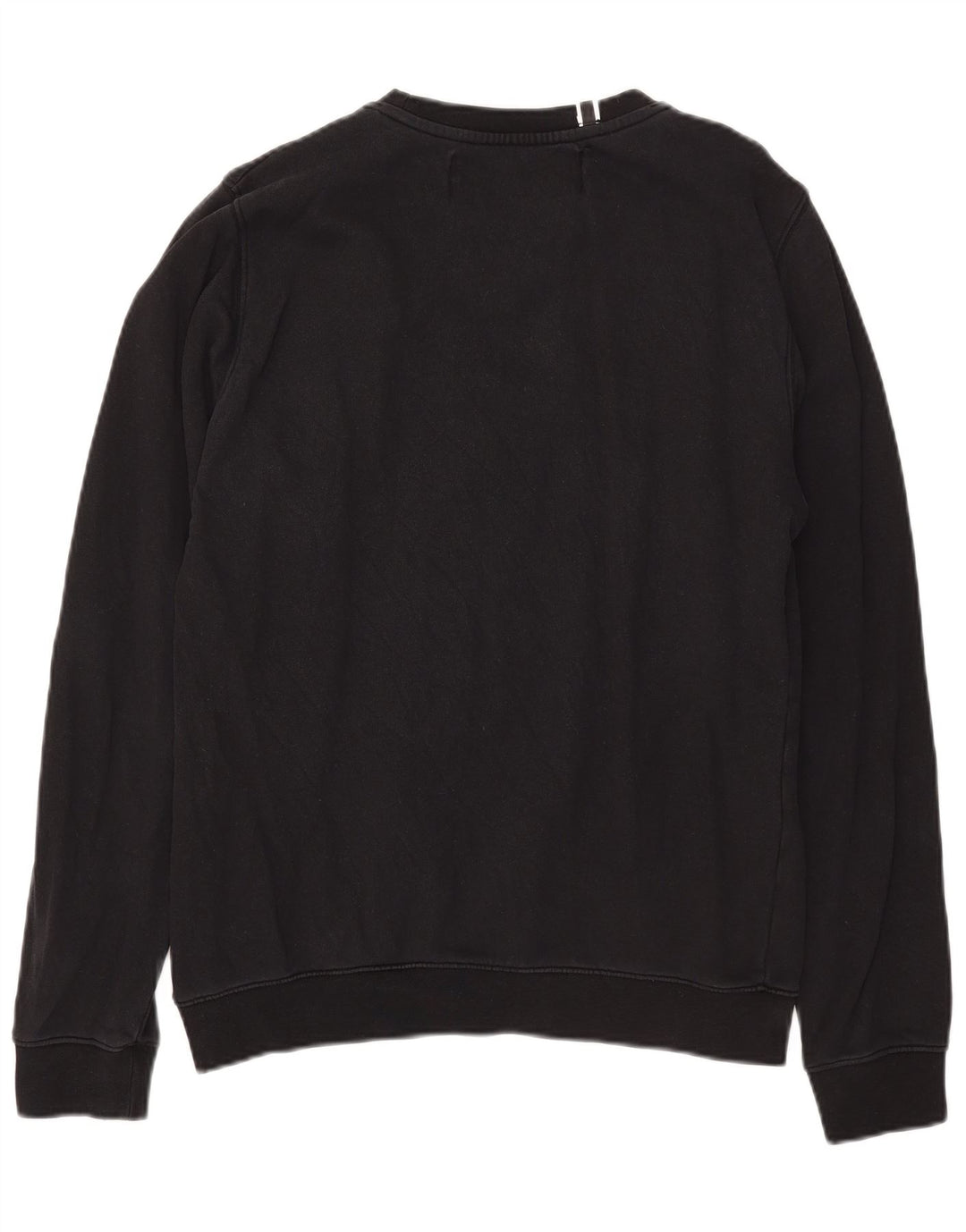 Replay Dame Sweatshirt Jumper UK 16 Stor Sort Bomuld