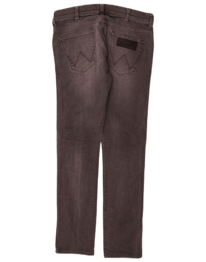 Wrangler Dame Slim Jeans W30 L31 Grå Bomuld
