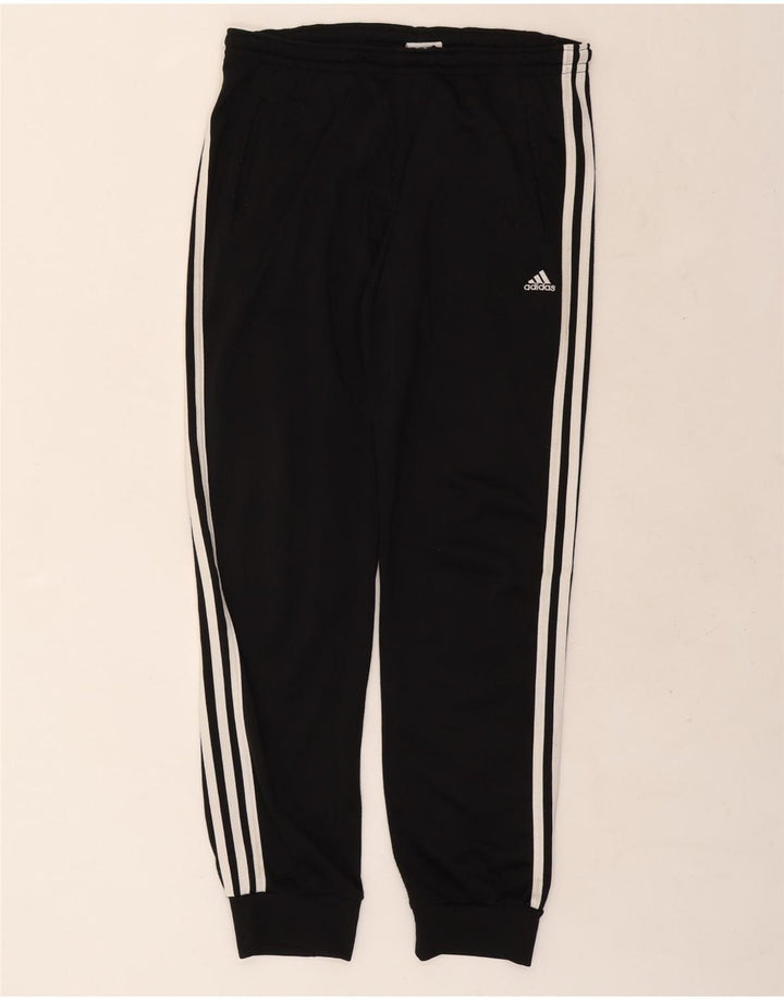 Adidas Træningsdragt til mænd Joggers UK 38/40 Medium Sort Polyester