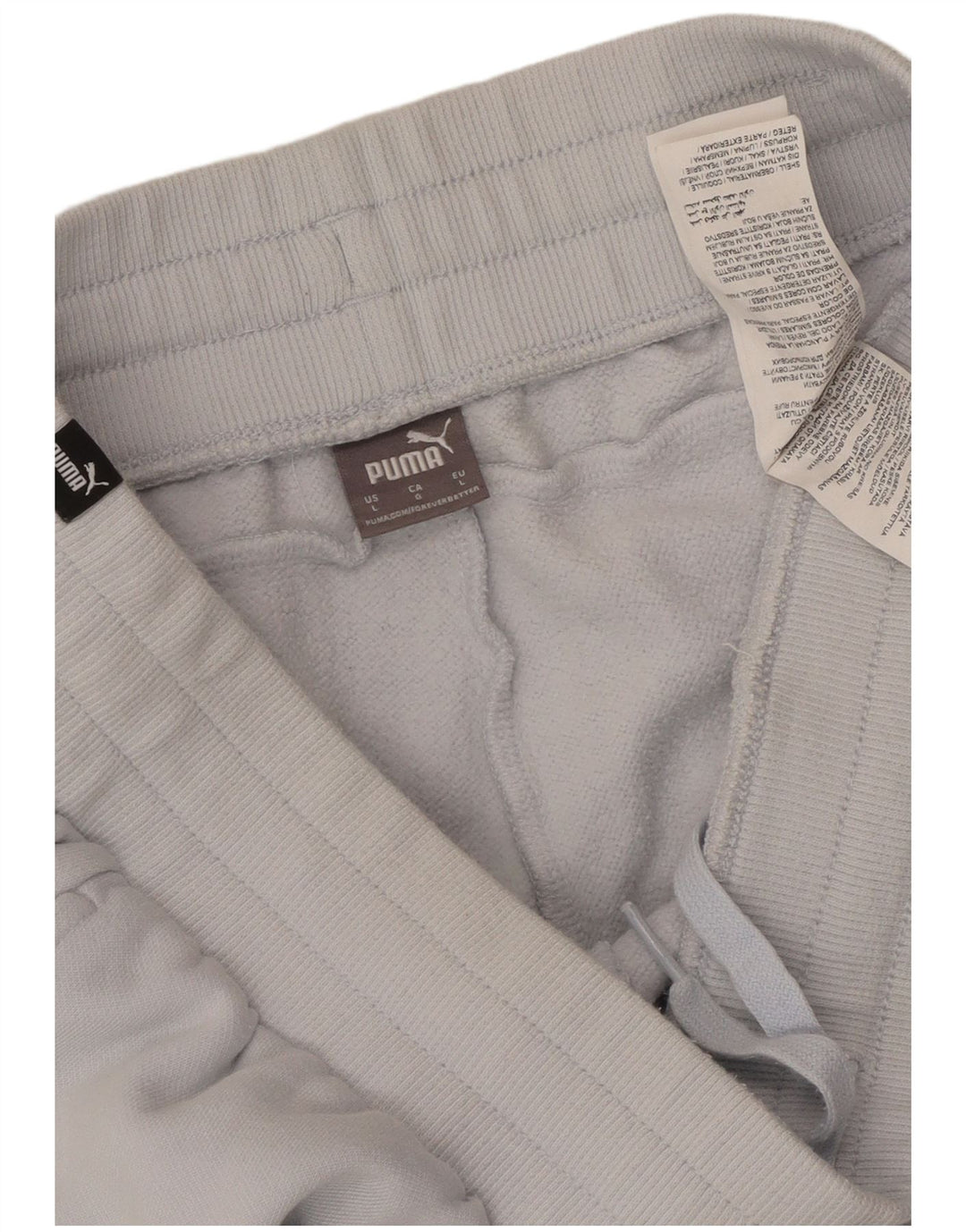 PUMA træningsdragt til kvinder Joggers UK 14 Large Blue Cotton