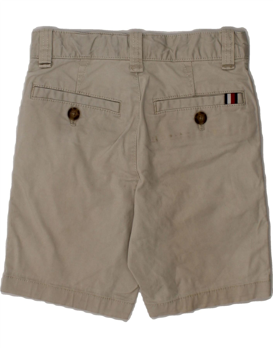 TOMMY HILFIGER Boys Chino Shorts 5-6 Years W22  Grey Vintage Tommy Hilfiger and Second-Hand Tommy Hilfiger from Messina Hembry 